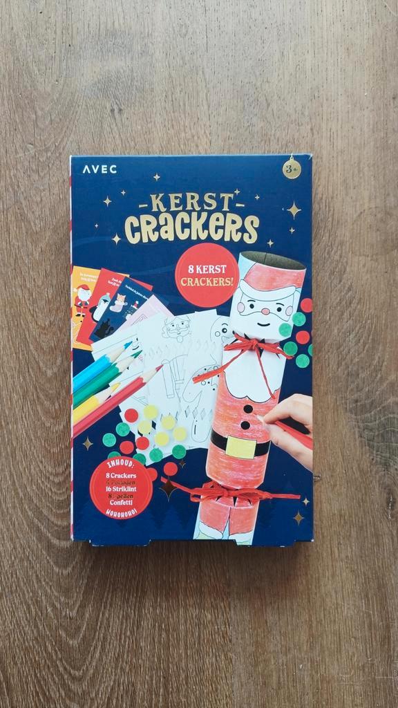 Kerst Crackers Knutselset - Nieuw!, Kinderen en Baby's, Speelgoed | Educatief en Creatief, Nieuw, Knutselen, Ophalen of Verzenden