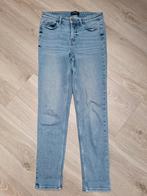 Blauwe skinny jeans / spijkerbroek Pieces - maat M, Blauw, Ophalen of Verzenden, W28 - W29 (confectie 36), Gedragen