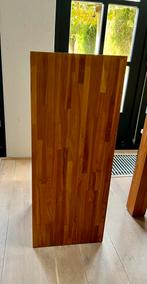 Grote console , zuil, pilaar, teak gelamineerd., Ophalen, Gebruikt