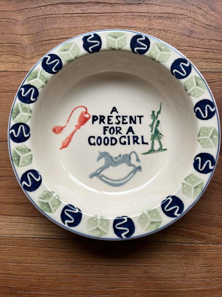 EMMA BRIDGEWATER SlNTERKLAAS/KERST CADEAUTJE, Huis en Inrichting, Keuken | Servies, Gebruikt, Overige typen, Overige stijlen, Aardewerk