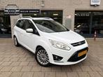 Ford Grand C-Max 1.0 Titanium 7p. Camera Bijgeluid motor !!!, Auto's, Ford, Voorwielaandrijving, 125 pk, 7 stoelen, Wit