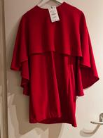 Korte rode cape jurk Zara - maat M, Maat 38/40 (M), Zara, Nieuw, Ophalen of Verzenden