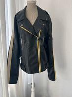 Stoere jas lederlook van Vero Moda maat xl, Vero Moda, Zwart, Maat 46/48 (XL) of groter, Nieuw