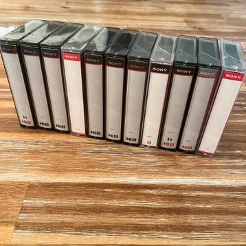 11 x Sony high8 bandjes 90min  beschikbaar voor biedingen