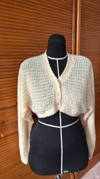 Geel gehaakt vestje, Kleding | Dames, Truien en Vesten, Ophalen of Verzenden, Zo goed als nieuw, Maat 38/40 (M), Geel