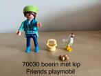 Playmobil friends 70030 boerin met kip, Ophalen of Verzenden, Zo goed als nieuw, Los playmobil