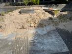 Zand gratis, Tuin en Terras, Zand, Ophalen, Gebruikt, Ophoogzand