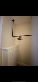 Metalen zweef hangend kapstok en schoenenkast ikea, Huis en Inrichting, Woonaccessoires | Kapstokken, Zo goed als nieuw, Minder dan 100 cm