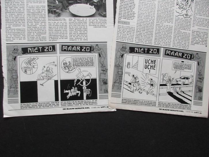 Joost Swarte - Niet Zo Maar Zo 1986 20x, Verzamelen, Tijdschriften, Kranten en Knipsels, Krant, Nederland, 1980 tot heden, Ophalen of Verzenden