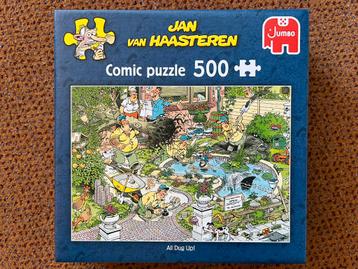 Mooie puzzels van 500 stukjes 2 verschillende  beschikbaar voor biedingen