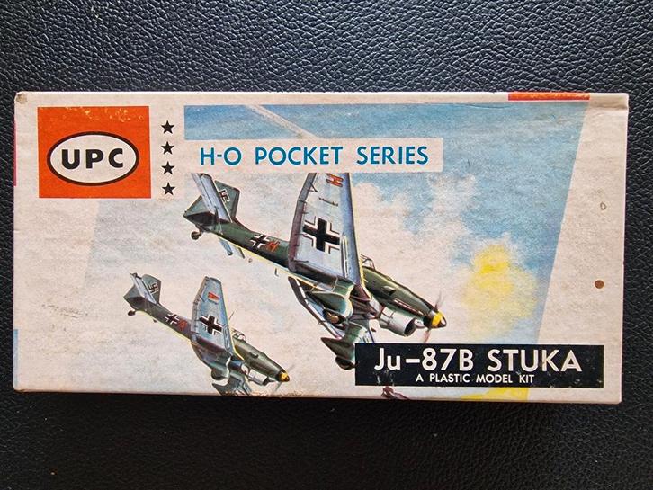 Junkers Ju-87B Stuka 1:100 UPC, Hobby en Vrije tijd, Modelbouw | Vliegtuigen en Helikopters, Zo goed als nieuw, Groter dan 1:72