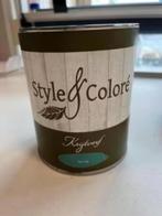 NIEUW! Style & colore krijtverf kleur spring 1 liter €14,99, Doe-het-zelf en Verbouw, Verf, Beits en Lak, Ophalen of Verzenden