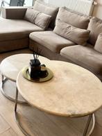 Duo salontafel te koop, Ophalen, Gebruikt, 50 tot 100 cm, Minder dan 100 cm