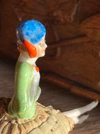Art Deco Half Doll Speldenkussen - Origineel, Antiek en Kunst, Antiek | Keramiek en Aardewerk, Ophalen of Verzenden