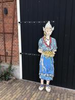 Oud uitstallingsbord van kaasmeisje, multiplex., Kleding | Dames, Carnavalskleding en Feestkleding, Ophalen, Gedragen, Historisch