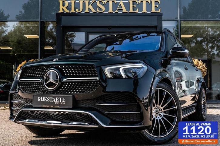 Mercedes GLE-klasse 350 e 4MATIC AMG|PANO|MASSAGE|TREKHAAK, Auto's, Mercedes-Benz, Bedrijf, Te koop, GLE, 360° camera, 4x4, ABS
