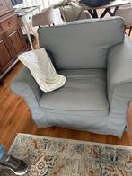2 IKEA Ektorp Fauteuils + Extra Hoezen, Huis en Inrichting, Ophalen of Verzenden, Gebruikt, Stof, 75 tot 100 cm