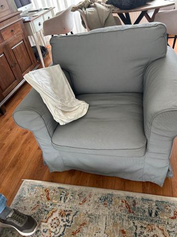 2 IKEA Ektorp Fauteuils + Extra Hoezen - afbeelding 1