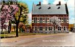 Klundert - Stadhuis achterzijde, Verzamelen, Ansichtkaarten | Nederland, Verzenden, 1960 tot 1980, Ongelopen, Noord-Brabant