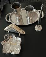 Kerst Theelepelvaasjes servethouder bonbonschaaltje etc., Verzenden, Gebruikt, Overige vormen, Overige materialen