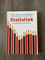 George Benson - Statistiek, George Benson; Terry Sincich; Sytse Knypstra; James McClave, Ophalen of Verzenden, Zo goed als nieuw