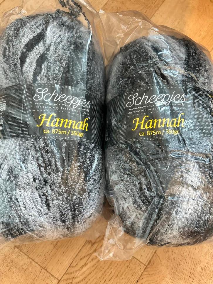 Scheepjes Hannah - Zacht Garen - nieuw, Hobby en Vrije tijd, Breien en Haken, Nieuw, Breien of Haken, Wol of Garen, Ophalen of Verzenden