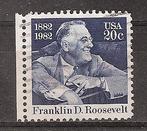USA, Franklin D. Roosevelt, 1982., Postzegels en Munten, Verzenden, Gestempeld, Noord-Amerika