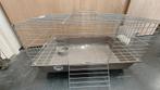 Konijnenkooi 100x50x47, Dieren en Toebehoren, Knaagdieren en Konijnen | Hokken en Kooien, Kooi, 110 cm of meer, Zo goed als nieuw