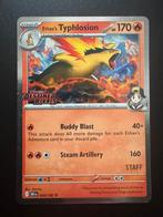 Ethan's Typhlosion (xDRI 034) STAFF Promo - Mint, Ophalen of Verzenden, Nieuw, Losse kaart, Foil