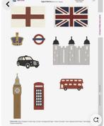 Quickutz cookie cutter collection England, Verzenden, Zo goed als nieuw, Overige merken