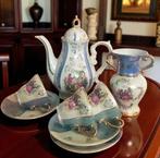 Oud mokka servies set / theeservies porselein, Ophalen of Verzenden