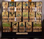Leesplank -jes. oa Dialect leesplankjes Aap Noot Mies enz., Antiek en Kunst, Ophalen, Overige thema's