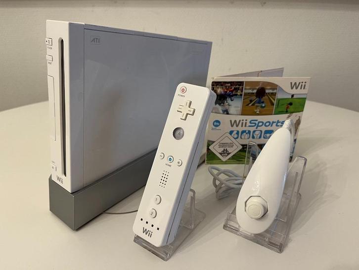 Nintendo Wii Wit met Wii Sports + Controller I testgarantie, Spelcomputers en Games, Spelcomputers | Nintendo Wii, Refurbished