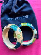 Armbanden Caroline Biss, Sieraden, Tassen en Uiterlijk, Ophalen of Verzenden, Nieuw, Blauw, Hout