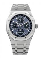 Audemars Piguet Royal Oak Perpetual Calendar 26574ST, Blauw, IOS, Nieuw, Waterdicht