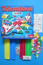 Triominos junior nr. 60 627-12, Hobby en Vrije tijd, Gezelschapsspellen | Overige, Ophalen, Zo goed als nieuw