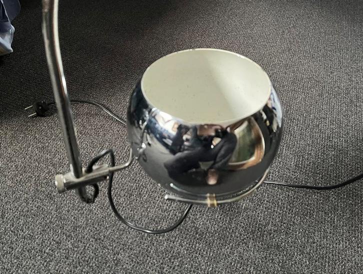 Vintage GEPO Eyeball wandlamp, Huis en Inrichting, Lampen | Wandlampen, Gebruikt, Metaal, Ophalen of Verzenden