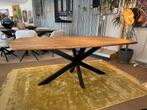 Eettafel Deens ovaal Mango 160cm Direct/Leverbaar E-6049, Huis en Inrichting, Tafels | Eettafels, Ophalen, Overige materialen