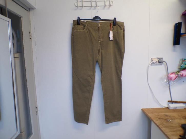 Groene broek Ascari, model Lena, maat 50 nieuw!, Kleding | Dames, Grote Maten, Nieuw, Broek of Spijkerbroek, Groen, Ophalen of Verzenden