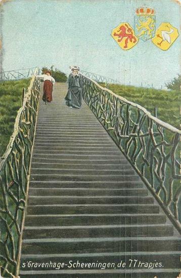 (300-241-007) Scheveningen De 77 trapjes beschikbaar voor biedingen