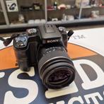 Sony A100 Body + 18-55 Lens + Accu -  Kaartlezer defect, Audio, Tv en Foto, Fotocamera's Digitaal, Sony, Zo goed als nieuw, Support@sony.com