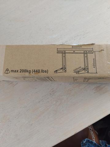 Airconditioner / warmtepomp-beugel tot 200 kg. beschikbaar voor biedingen