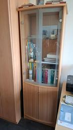 vitrinekast, Huis en Inrichting, Kasten | Vitrinekasten, Ophalen, 50 tot 100 cm, Zo goed als nieuw, 150 tot 200 cm