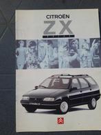 folder Citroën ZX Break 1994 - Nederlands, Ophalen of Verzenden, Zo goed als nieuw, Citroën