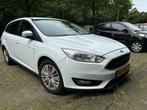 Ford Focus 1.0 Ecoboost 74KW Wagon 2018 Wit, Auto's, 65 €/maand, Stof, Zwart, 4 cilinders