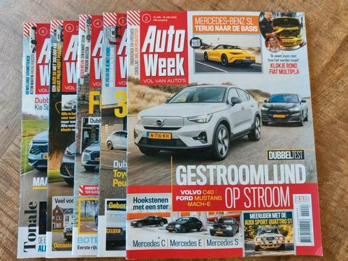 Pakket Autoweek 2022 nr 2, 3 , 4, 5, 7, Boeken, Auto's | Folders en Tijdschriften, Zo goed als nieuw, Ophalen of Verzenden