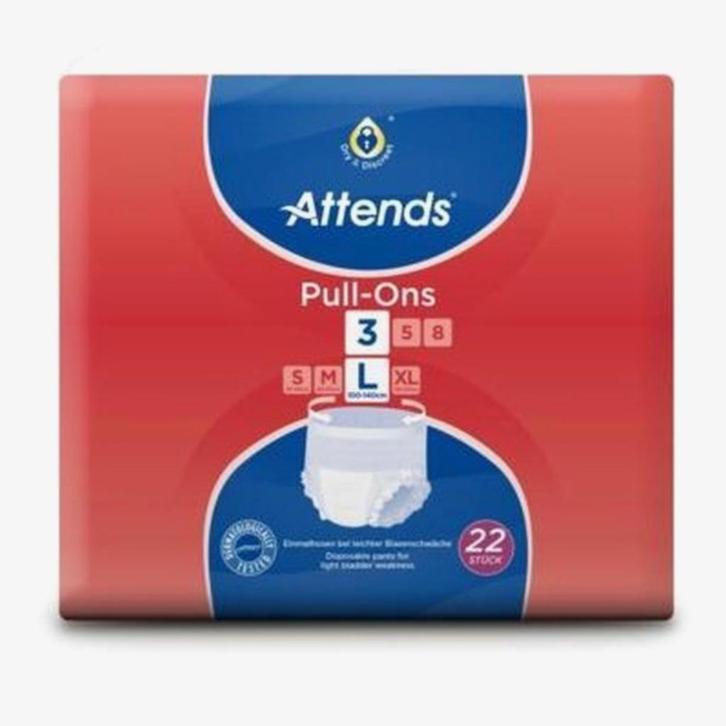 Attends Pull-Ons3 L -Incontinentie Inleggers medische middel, Diversen, Levensmiddelen, Ophalen of Verzenden