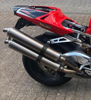 SP uitlaat systeem voor Aprilia RSV 1000 beschikbaar voor biedingen
