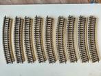 Märklin H0 Gebogen Rails - Per Stuk, Hobby en Vrije tijd, Modeltreinen | H0, Wisselstroom, Gebruikt, Rails, Ophalen of Verzenden