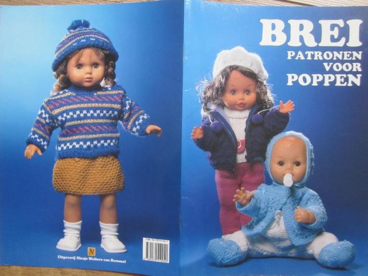 BREI patronen voor POPPEN Uitgev. Niesje Wolters van Bemmel, Hobby en Vrije tijd, Breien en Haken, Nieuw, Breien, Patroon of Boek